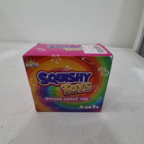 RAINBOW MISTERY SQUISHY BUN - YELLOW image 2