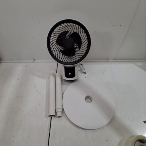USB POWERED STANDING FAN - 31.5" - WHITE / BLACK image 3