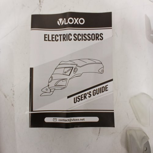VLOXO CORDLESS ELECTRIC SCISSORS WITH 2 TYPE BLADES - GREEN (MODEL:CS4001) image 3