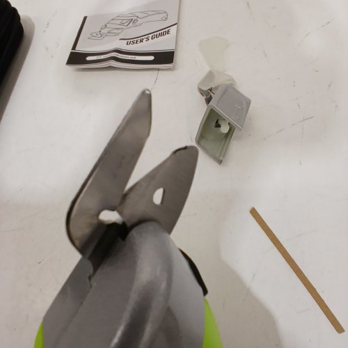 VLOXO CORDLESS ELECTRIC SCISSORS WITH 2 TYPE BLADES - GREEN (MODEL:CS4001) image 5
