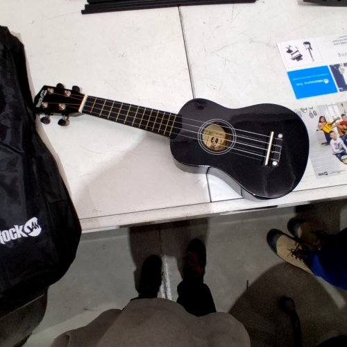 ROCK JAM MARTIN SMITH UKULELE - BLACK (MODEL:UK-222-BK) image 2