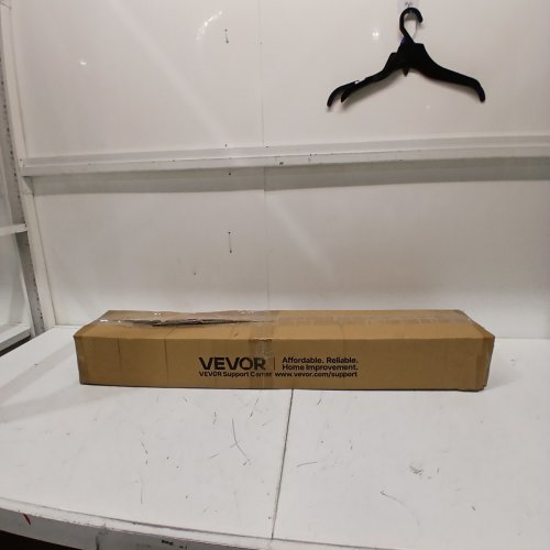 VEVOR 2-3 STEP ADJUSTABLE CARBON STEEL TRANSITIONAL HANDRAIL WITH INSTALLATION KIT, 39.4" MATTE BLACK (MODEL:LQ-10-001) image 4