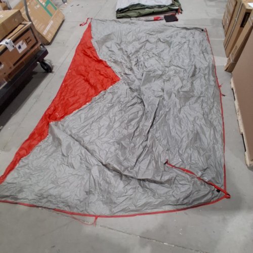 BPS DOME TENT 4 PERSON - 11FT X 9FT - GREEN/RED image 8