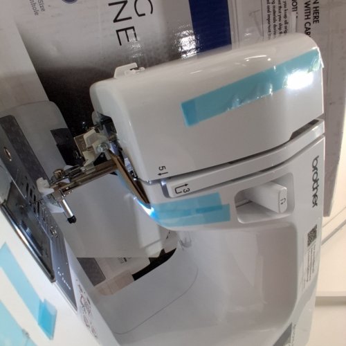 BROTHER STRONG & TOUGH SEWING MACHINE WITH 53 BUILT-N STITCHES AND FINGER GUARD - WHITE (MODEL: ST531HD) image 2