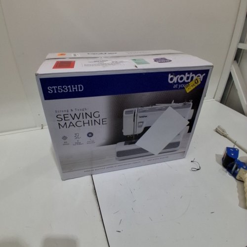 BROTHER STRONG & TOUGH SEWING MACHINE WITH 53 BUILT-N STITCHES AND FINGER GUARD - WHITE (MODEL: ST531HD) image 5