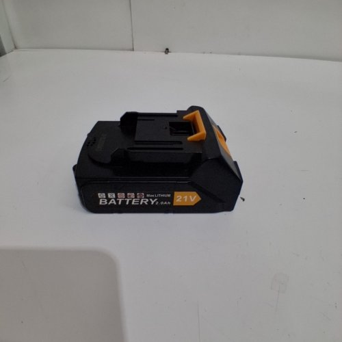 LITHIUM-ION RECHARGEABLE BATTERY REEPLACEMENT - 21V - 2.0AH - BLACK/ORANGE image 3