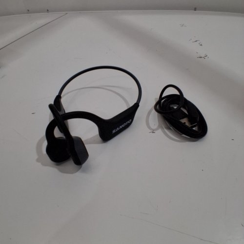 SANOTO BONE CONDUCTION WIRELESS OPEN EAR HEADPHONES IPX7 WATERPROOF - BLACK - (MODEL: ‎DG08) image 3