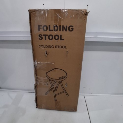 FOLDING BAR STOOL - 18" - BLACK image 3