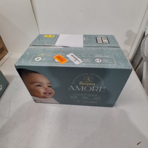 66PK PAMPERS AMORE DIAPERS - SIZE 3 - WHITE image 3