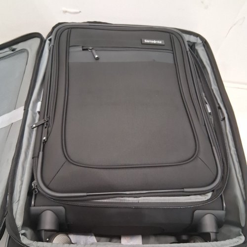 2PC SAMSONITE SPINNER SUITCASE AND CARRY-ON - 20"/24" - BLACK image 5