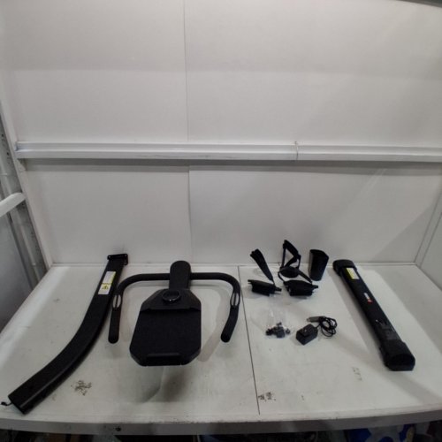 ADIDAS C24-C COMPACT EXERCISE BIKE WITH TABLET HOLDER - 12V - BLACK (MODEL: AVUS-10225) image 2