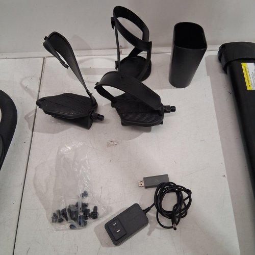 ADIDAS C24-C COMPACT EXERCISE BIKE WITH TABLET HOLDER - 12V - BLACK (MODEL: AVUS-10225) image 3