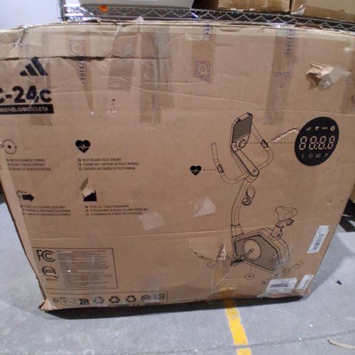 ADIDAS C24-C COMPACT EXERCISE BIKE WITH TABLET HOLDER - 12V - BLACK (MODEL: AVUS-10225) image 14