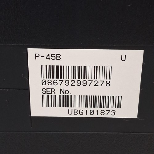 YAMAHA P45B ENTRY LEVEL 88-KEY WEIGHTED ACTION DIGITAL PIANO - BLACK (MODEL: P-45B) image 8