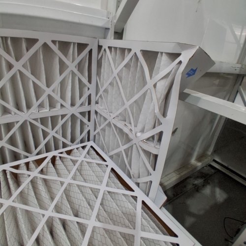 6PK MERV 8 PLEATED AIR FILTERS - 20 X 20 X 4 - WHITE image 3
