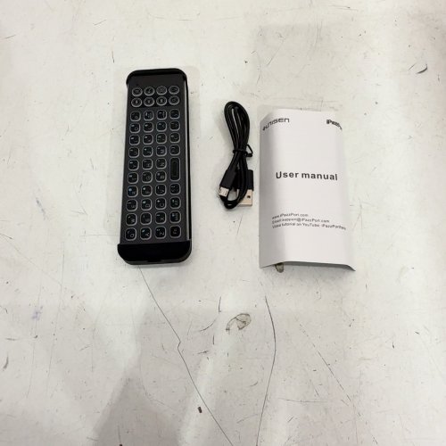 IPAZZPORT MINI BLUETOOTH KEYBOARD REMOTE COMPATIBLE WITH SMART TV STICKS & FIRE TV STICK - BLACK (MODEL: KP-810-30B) image 2