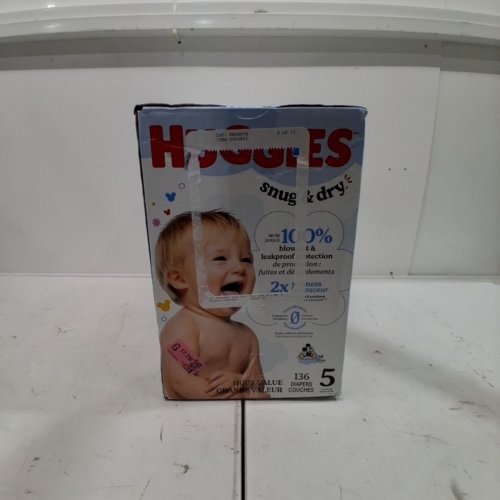 136PK HUGGIES DISNEY BABY SNUG AND DRY DISPOSABLE DIAPERS - SIZE 5 (27LB+) image 3