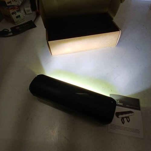 AKALATE SUPER BRIGHT LED BIKE LIGHTS FOR NIGHT RIDING -2600 LM- 8000MAH -BLACK (MODEL:M239) image 2