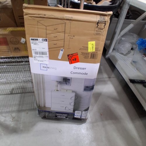 MAINSTAYS 3-DRAWER DRESSER - 80LB LIMIT , 27.7" X 15.7" X 30" - WHITE (MODEL: HS202006-64WTE) image 11