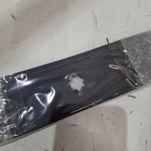 2PK LAWNMOWER REPLACEMENT BLADES - 21" - 7 POINT STAR CENTER HOLE - BLACK image 3