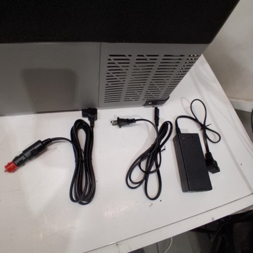 EUHOMY ELECTRIC COOLER REFRIGERATOR FRIDGE/FREEZER WITH APP CONTROL - 55L CAP - 12V - BLACK/GREY (MODEL: CF001-55GR-CAEH) image 7