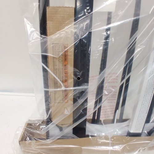REGALO EASY STEP EXTRA WIDE SAFETY GATE - 29-49" X 30" - BLACK (MODEL: 1164 EB DS) image 3
