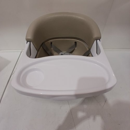 INGENUITY BABY BASE 2-IN-1 SEAT BOOSTER FEEDING SEAT - CASHMERE/WHITE image 2