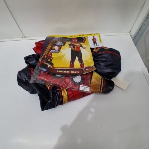 2PC BOYS JAZWARES COSTUME PLAY SPIDERMAN COSTUME - LARGE - BLACK/RED/GOLD (STYLE: JWC7206) image 2
