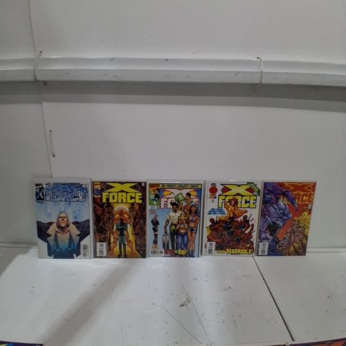 10 ASSTD MARVEL COMIC BOOKS - X-FORCE #40, 41, 42, 43, 44, 45, 49, 56, 70, 112 - VARIOUS AUTHORS image 3