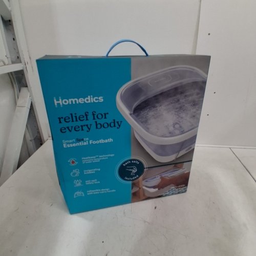 HOMEDICS SMART SPACE ESSENTIAL FOOTBATH - BLUE AND WHITE (MODEL: FB-72) image 5