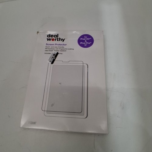 DEALWORTHY TEMPERED GLASS SCREEN PROTECTOR FOR IPAD PRO 11 (4TH GEN) AND IPAD AIR (5TH GEN/M2/M3) image 3