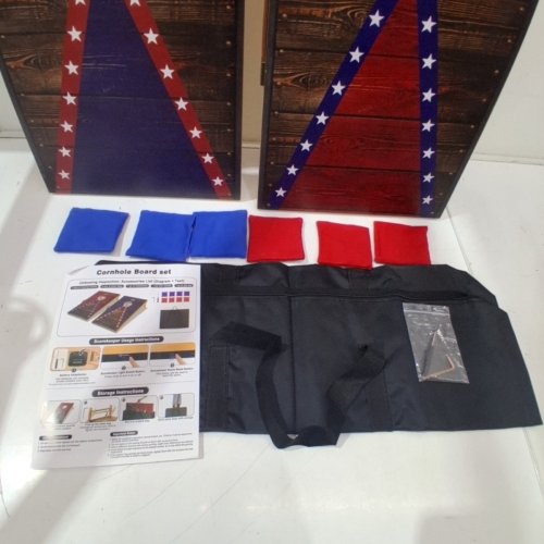ELECTRIC CORNHOLE BOARD SET - 2FT X 1FT (ITEM: PJFTZB-6701) image 4