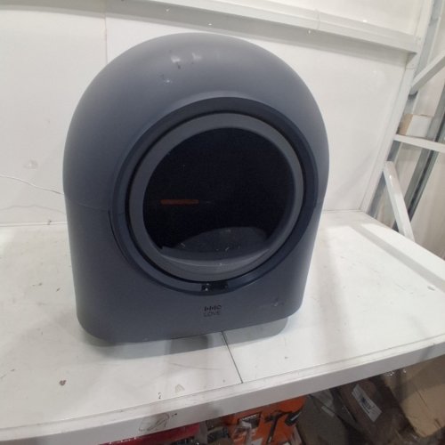 HHOLOVE SELF CLEANING CAT AUTOMATIC CAT LITTER BOX PRO WITH 360 SAFETY SENSORS - 60L - DARK GREY (MODEL: CL-TYW) image 3