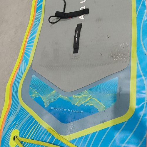 AQUA MARINA REVOLUTION STAND UP INFLATABLE PADDLEBOARD WITH CARRY BAG AND ACCESSORIES - 11FT X 34" X 6" - BLUE (MODEL: BT-26SBT/1989193) image 5