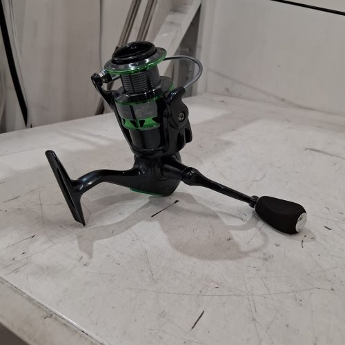 BPS EXTREME STK SPINNING REEL - 5.2:1 GEAR RATIO - LEFT HAND RETRIEVE - BLACK/GREEN (MODEL: EXTS30) image 5
