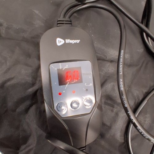 LIFEPRO BIOREMEDY INFRARED SAUNA WRAP - REGULAR (31"X71") - BLACK - (MODEL: ‎LP-BRMDYR-BLK) image 2