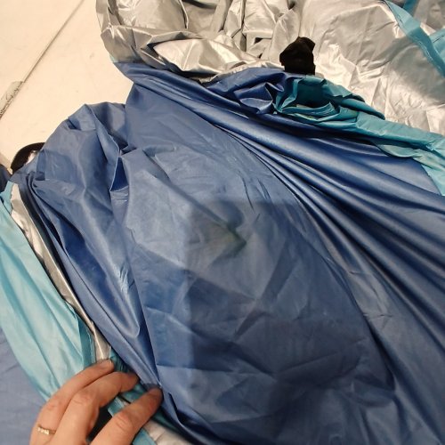 UNBRANDED OUTDOOR POP-UP SUNSCREEN BEACH TENT, 2 - 3 PERSON - BLUE image 4