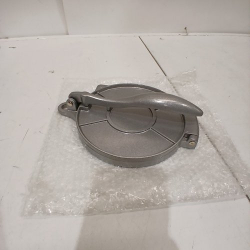 UNBRANDED MEXICAN MANUAL PIE/TORTILLA PRESS MAKER - 6.85" - SILVER image 3