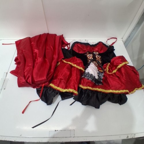 2PC WOMENS' DREAMGIRL LITTLE RED RIDING HOOD COSTUME - MEDIUM image 2