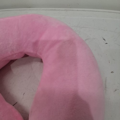 U-SHAPED TRAVEL NECK PILLOW - 10"X12" - PINK image 3