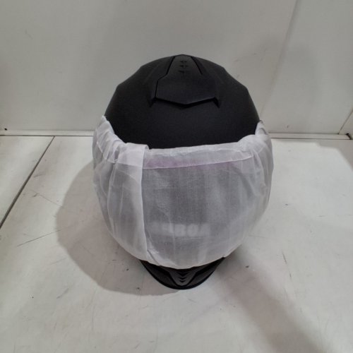AUBOA FULL FACE MOTORCYCLE HELMET WITH TINTED VISOR - DOT CERTIFIED - SMALL - BLACK (MODEL: MD-813) image 2