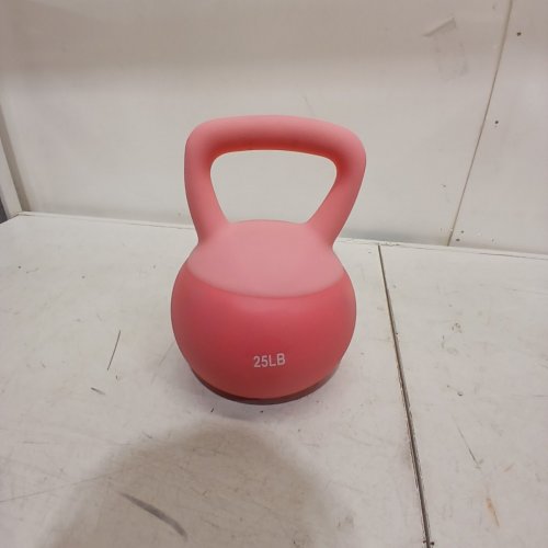ALTLER SOF ANTI SLIP KETTLEBELLE SAFE STRENGTH TRAINING - 25LBS - PINK image 2