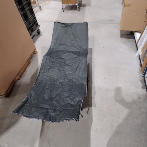 PORTABLE FOLDING CAMPING COT FOR OUTDOOR TRAVEL - 28" X 75" - BLACK image 2