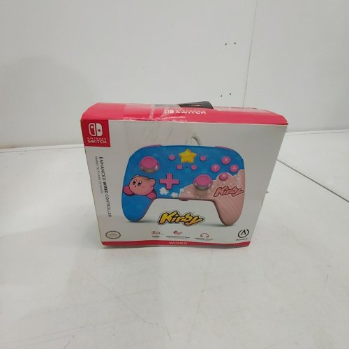 POWERA ENHANCED WIRED CONTROLLER FOR NINTENDO SWITCH - KIRBY PINK/BLUE (MODEL : KIRBY) image 4