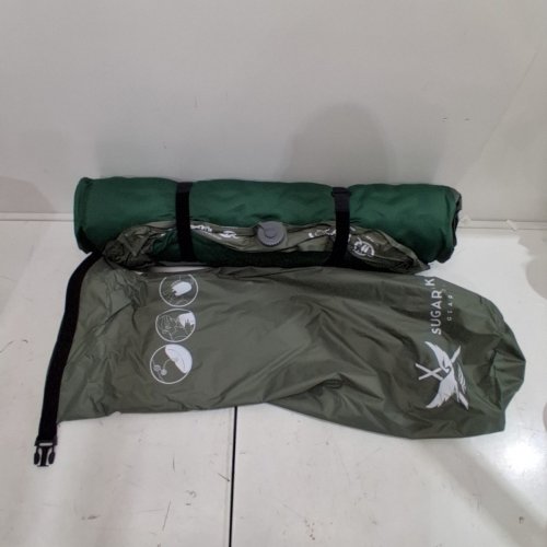SUGARLAKE GEAR CO. 3D SELF-INFLATING CAMPING SLEEPING PAD - 300LB CAP - 77.9" X 26.7" X 4" - GREEN (MODEL: 1996815) image 2