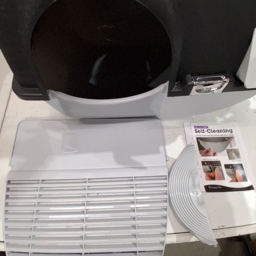 OMEGA PAW SELF-CLEANING LITTER BOX - BLACK / GREY image 4