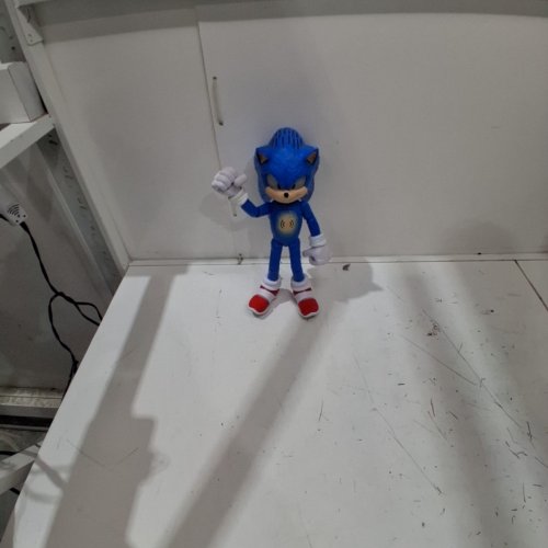 SONIC THE HEDGEHOG 3 ULTIMATE TALKING SONIC FEATURES 30+ ICONIC AND HUMOROUS PHRASES AND SOUNDS FROM THE MOVIES, LIGHT-UP EYES AND QUILLS - 12" - BLUE (MODEL: ‎424754-1) image 3