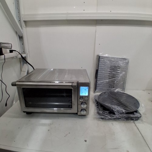 BREVILLE THE SMART OVEN AIR FRYER PRO CONVECTION TOASTER OVEN - STAINLESS STEEL (MODEL: B0V845 BSSUSC/A ) image 3