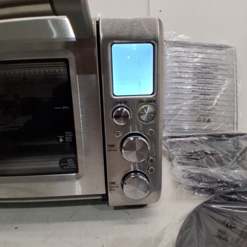 BREVILLE THE SMART OVEN AIR FRYER PRO CONVECTION TOASTER OVEN - STAINLESS STEEL (MODEL: B0V845 BSSUSC/A ) image 6