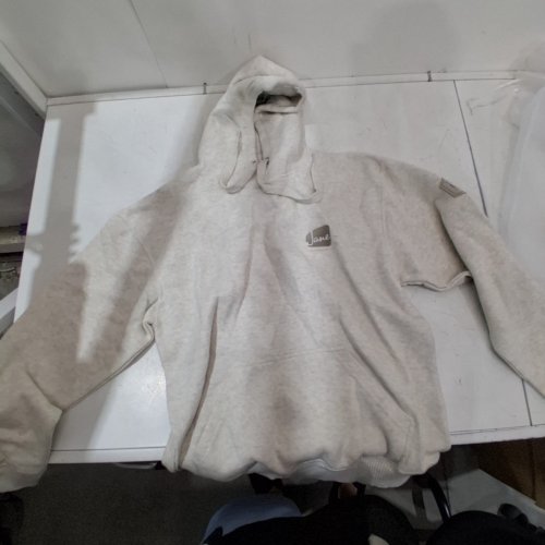 WOMENS SOFT HOODIE - MEDIUM - LIGHT GRAY image 2